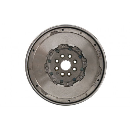 Volante motor bimassa manual com placa de regulação de fricção sem kit de parafusos sem rolamento guia CITROEN MITSUBISHI OUTLANDER II (CW_W), Crossover, 11.2006 - 12.2012 LUK 415 0321 10