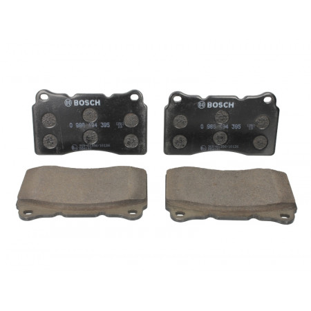Brake pad set. disc brake Brake pad set Front with a damping pad see installation instructions fits. VOL VAUXHALL INSIGNIA Mk I (A) Sports Tourer (G09), Touring, 07.2008 - 05.2017 BOSCH 0 986 494 395