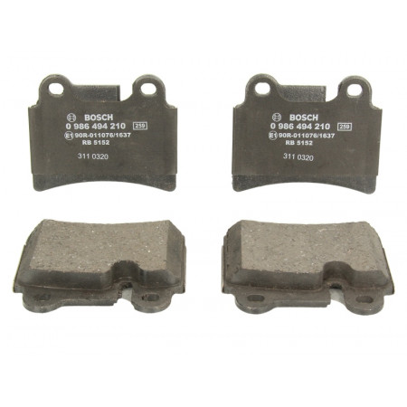 Set placute frana.frana disc Set placute frana Spate se potriveste. VW TOUAREG 2.5D-6.0 10.02-05.10 VW TOUAREG II (7P5, 7P6), Crossover, 01.2010 - 12.2018 BOSCH 0 986 494 210