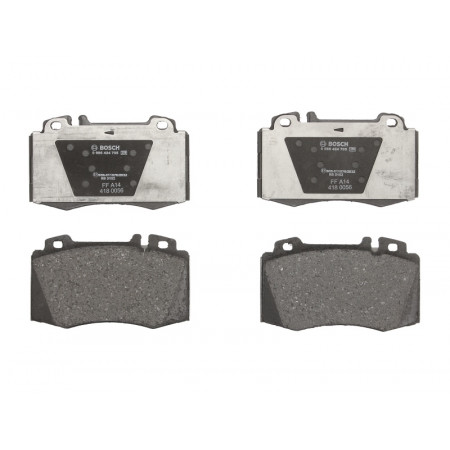 Set placute frana.frana disc Set placute frana Fata cu instructiuni de montare cu un tampon de amortizare se potriveste. MERCEDE MERCEDES-BENZ C-CLASS (CL203), Compartiment, 03.2001 - 06.2011 BOSCH 0 986 424 705