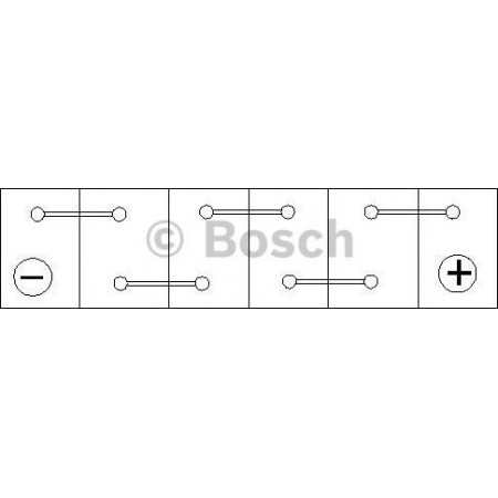 Starting battery TOYOTA RAV 4 I (_A1_), Convertible, 12.1997 - 06.2000 BOSCH 0 092 S40 240
