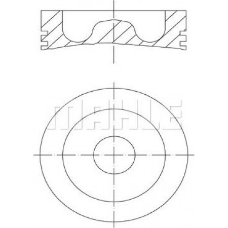 Diamètre piston 127mm SCANIA 4 4 BUS DC12.01-DT12.06 05.95-04.08 SCANIA 4 - série (LA4X2), 05.1995 - 04.2008 MAHLE 061 PI 00130 000