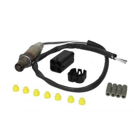 Sonda lambda Cable sonda lambda número 4 750mm antes de encajar el catalizador. MERCEDES 124 C124 124 T-MODEL S124 124 W124 A PEUGEOT BOXER (230L), Furgoneta, 03.1994 - 08.2005 BOSCH 0 258 986 506