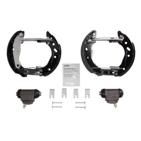 Set saboti frana Set tambur frana sabot cilindru arcuri se potriveste. FORD ESCORT CLASSIC ESCORT VI FIESTA IV FIESTA-HATCHBACK FORD FIESTA (JV_), Van, 05.1998 - 08.2003 BOSCH 0 204 114 600