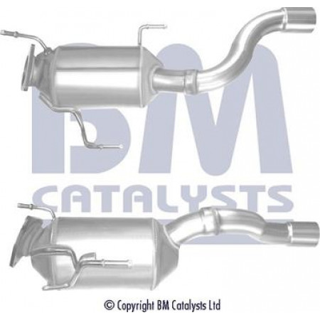 Roetfilter DPF PORSCHE CAYENNE (9PA), Crossover, 09.2002 - 12.2010 BM Catalysts BM11349