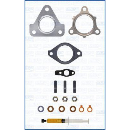 Ensemble de montage. turbocompresseur Kit de montage turbocompresseur avec joints FIAT FULLBACK MITSUBISHI L200 L200 - TRITON PAJERO SPORT MITSUBISHI L200 / TRITON (KJ_, KK_, KL_), Ridica, 11.2014 - Ajusa JTC12112