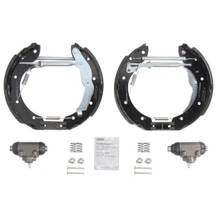 Satz Bremsbacken Satz Bremstrommel, Backenzylinder, Federn RENAULT LAGUNA I MEGANE I MEGANE SCENIC SCENIC I 1.4-2.2D 09.95-09.03 BOSCH 0 204 114 518