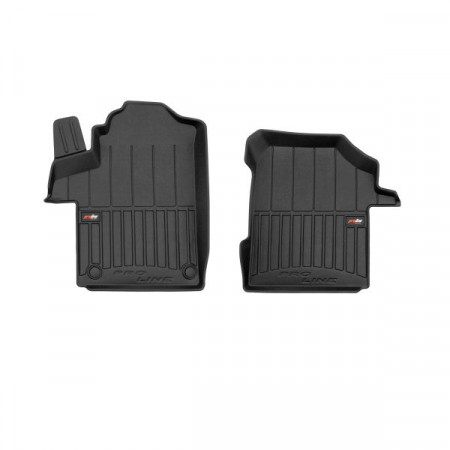 Rubberen vloermattenset Vloermatten TPE 2 stuks kanalen proLine 3D frontkleur zwart MERCEDES EQV W447 06.20- Van FROGUM FRG 3D427082