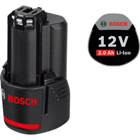 Batteries Battery Professional 12V 12V 2Ah number of batteries: 1pcs Li-Ion weight: 175g BOSCH 1 600 Z00 02X