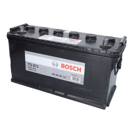 Acumulator Pornire Acumulator 12V 100Ah/600A T3 L+ 1 412x174x219 B00 Pornire BOSCH 0 092 T30 710