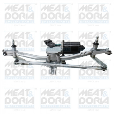 Sistema limpa pára-brisas Mecanismo limpa pára-brisas dianteiro CITROEN BERLINGO BERLINGO MULTISPACE BERLINGO/MINIVAN PEUGEOT PARTNER TEPEE 04.08- MEAT & DORIA MD207103