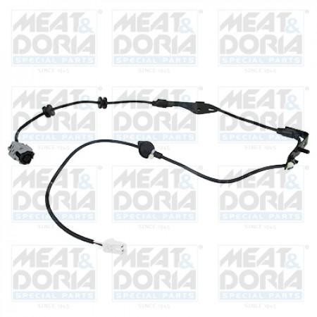 Sensor, wheel speed ABS sensor Rear Right/Left TOYOTA COROLLA 1.4-2.0D 10.06-07.14 MEAT & DORIA MD90793