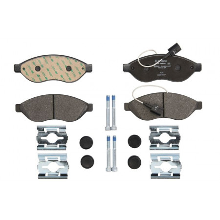 Set placute de frana Fata cu instructiuni de montare BOSCH 0 986 494 591