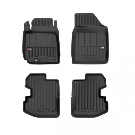 Set tappetini TPE 3 pz condotti proLine 3D set colore nero TOYOTA YARIS 04.99-11.05 FROGUM FRG 3D425859