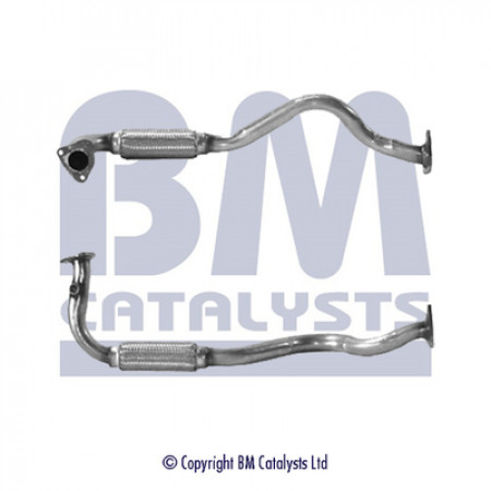 Conexão de escapamento Tubo de escapamento Dianteiro FIAT BRAVA BRAVO I 1.2 12.98-12.02 BM CATALYSTS BM70207