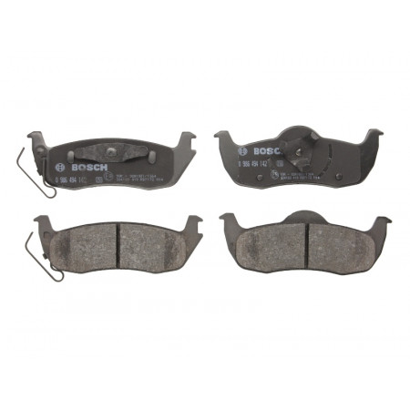 Bremsbelagsatz hinten INFINITI QX56 JEEP COMMANDER GRAND CHEROKEE III NISSAN ARMADA TITAN 3.0D-6.1 08.03- BOSCH 0 986 494 142
