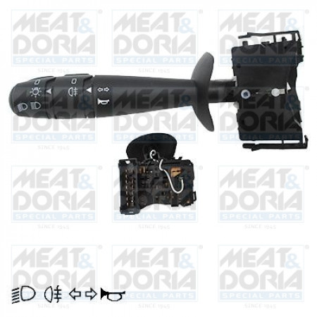 Commande sous colonne de direction Commande combinée sous le volant Klaxon Indicateurs lumineux RVI MASCOTT RENAULT MASTER II 05.04- MEAT & DORIA MD23196