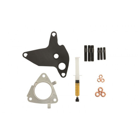 Conjunto de instalação, turbocompressor Kit de montagem do turbocompressor com juntas VW CALIFORNIA T5 CAMPER MULTIVAN V TOUAREG TRANSPORTER V 2.5D 01.03-05.10 AJUSA AJUJTC11552