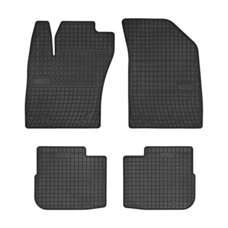 Set covorase cauciuc Floor mats Rubber 4 pcs BASIC front/rear set colour neagra FIAT TIPO 03.16- Hatchback FROGUM MMT A040 547969