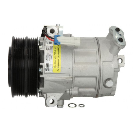 Compressor, air conditioning Air-conditioning compressor ALFA ROMEO 159 BRERA SPIDER 2.4D 09.05-12.12 NISSENS NIS 89393