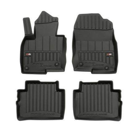 Jeu de tapis de sol TPE 4 pcs conduits proLine 3D set couleur noir MAZDA CX-5 05.17- FROGUM FRG 3D425095