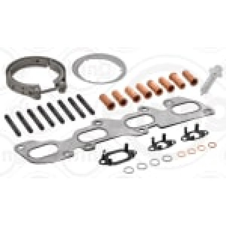 Kit de montage turbocompresseur Kit de montage turbocompresseur avec joints MAN TGE VW CALIFORNIA T6 CAMPER CRAFTER GRAND CALIFORNIA CAMPER MULTIVAN T6 TRANSPORTER T6 TRANSPORTER T6 / CARAVELLE T6 2.0D 06.15- ELRING EL877670