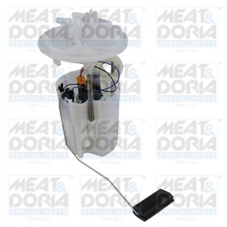 Brandstoftoevoersysteem Elektrische brandstofpompmodule FORD C-MAX II FOCUS III FOCUS III/KOMBI GRAND C-MAX RENAULT MEGANE III SCENIC III 1.5D/1.6D/2.0D 11.08- MEAT & DORIA MD77347E
