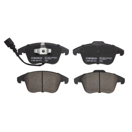Remblokkenset voor AUDI Q3 SEAT ALHAMBRA VW PASSAT B7 SHARAN TIGUAN 1.4-2.0D 09.07- BOSCH 0 986 494 372
