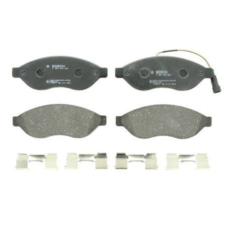 Set placute de frana Fata CITROEN JUMPER FIAT DUCATO PEUGEOT BOXER 2.0D-3.0D 04.06- BOSCH 0 986 494 581