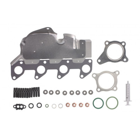 Kit de montagem de turbocompressor com juntas AUDI A1 A3 SEAT ALTEA ALTEA XL IBIZA IV IBIZA IV SC IBIZA IV ST LEON TOLEDO IV SKODA FABIA II OCTAVIA II RAPID ROOMSTER 1.2/1.2LPG 11.08- ELRING EL299681