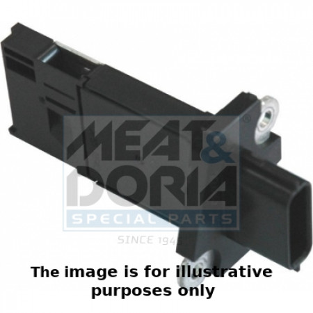 Capteur de débit d'air Débitmètre d'air Cartouche 4 broches VOLVO S80 II V70 III CITROEN JUMPER II FIAT DUCATO FORD GALAXY II MONDEO IV S-MAX TOURNEO CONNECT TRANSIT TRANSIT CONNECT 1.4-3.2D 09.98- MEAT & DORIA MD86173E